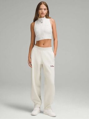 NWT Lululemon Heavyweight Fleece Sweatpant Bone Size Small